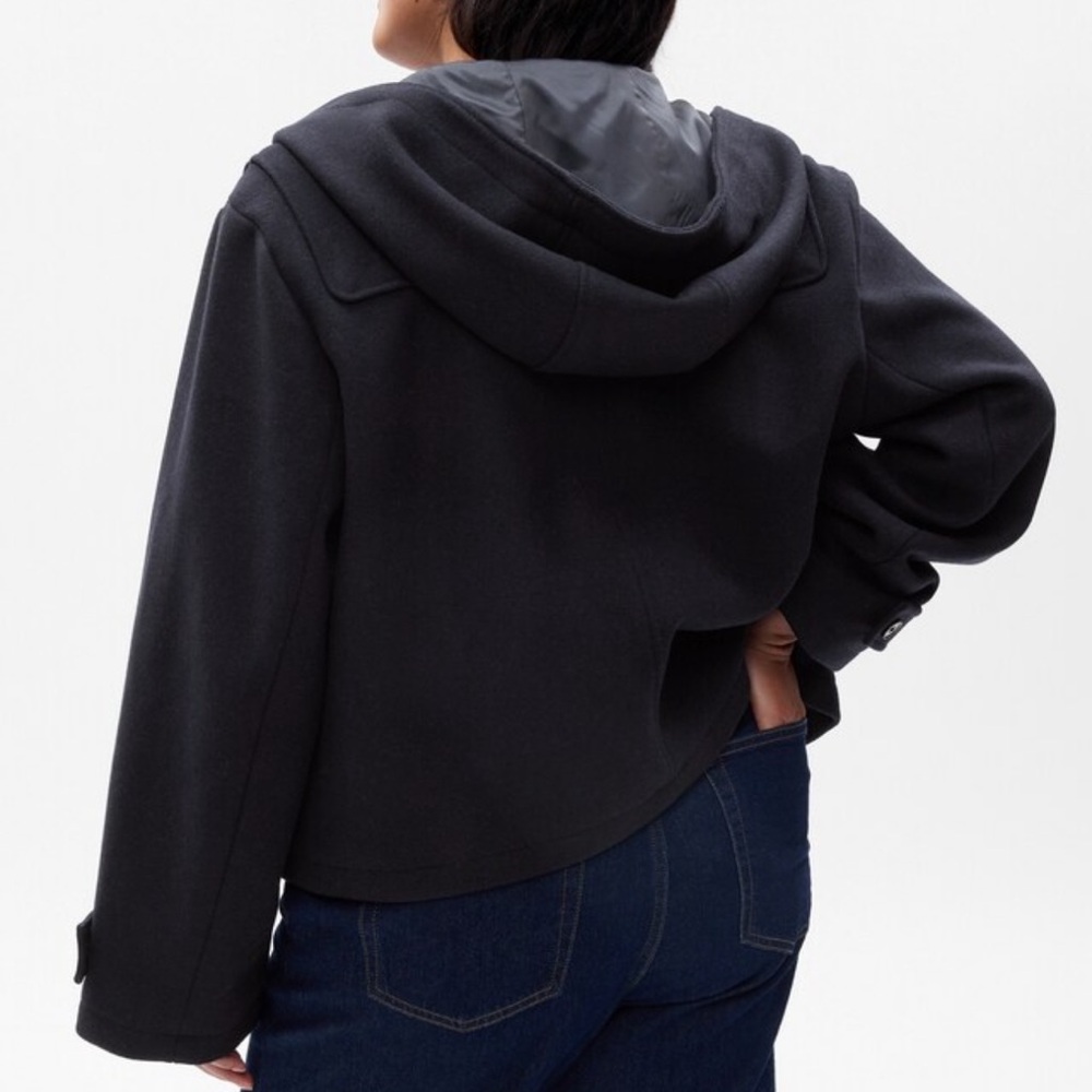 Gap Navy Toggle Jacket - image 5